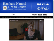 Tablet Screenshot of naturalfamilymedicine.com.au